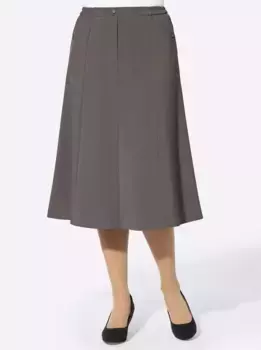 Юбка-комбинация Classic Basics, коричневый