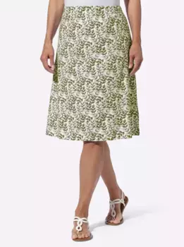 Юбка-комбинация Classic Basics, оливковый