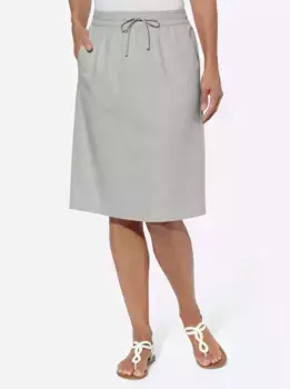 Юбка-комбинация Classic Basics, серый