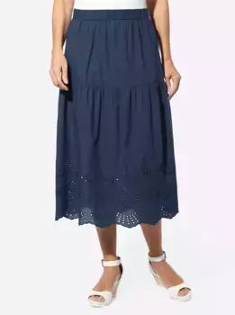 Юбка-комбинация Classic Basics, синий