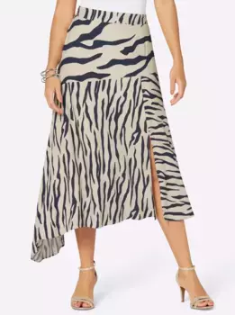 Юбка-комбинация Creation L, цвет морской волны