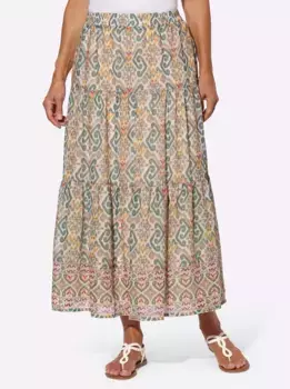 Юбка-комбинация Inspirations Inspirationen, хаки