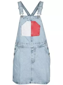 Юбка-комбинезон Tommy Jeans, синий