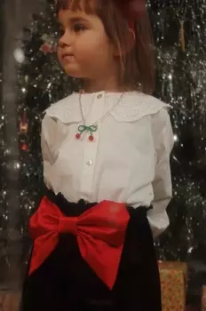 Юбка Konges Sljd для девочки GIA SKIRT GRS, черный