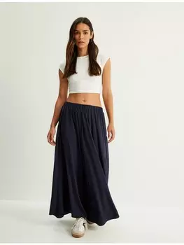 Юбка KOTON, темно-синий