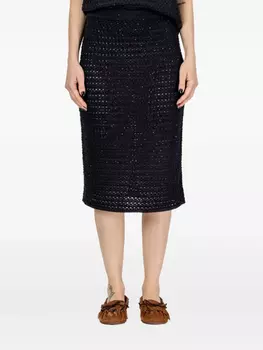 Юбка крючком Fabiana Filippi, синий