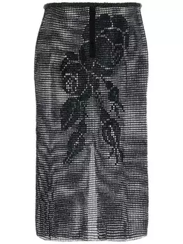 Юбка крючком Magda Butrym, черный