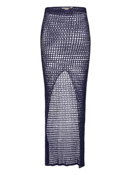 Юбка крючком PARAMIDONNA, синий