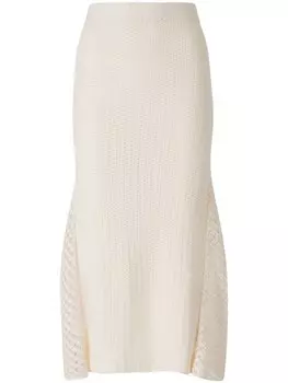 Юбка крючком пирка ESCVDO, нейтральный цвет