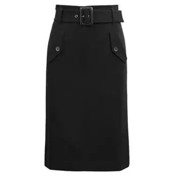 Юбка кружевная Deep Breath Brother средней длины, черный