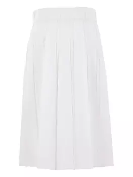 Юбка льняная Jil Sander, белый