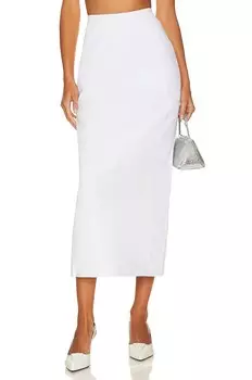 Юбка LAMARQUE Tyra Denim Column, белый