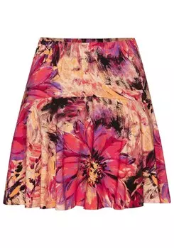 Юбка LASCANA, цвет Pink/Powder