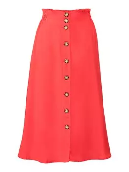 Юбка LASCANA, красный