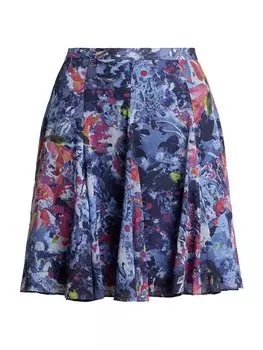 Юбка Lauren Ralph Lauren, цвет Navy/Dark blue