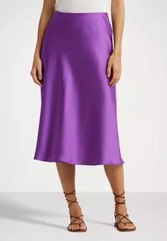 Юбка Lauren Ralph Lauren SHARAE MID, цвет purple jasper
