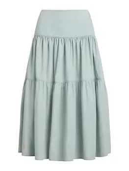 Юбка Lauren Ralph Lauren, синий деним