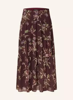 Юбка LAUREN RALPH LAUREN, темно-красный/зеленый