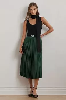Юбка Lauren Ralph Lauren, зеленый