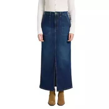 Юбка Lee Workwear long skirt, синий
