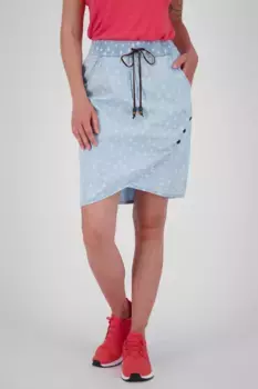 Юбка летняя Alife & Kickin "LuciAK B Юбка женская летняя юбка, юбка", цвет Light Denim