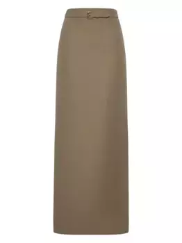 Юбка Leto Adam Lippes, зеленый