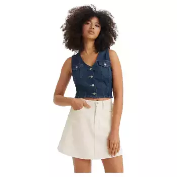 Юбка Levi's Mini Flounce, бежевый