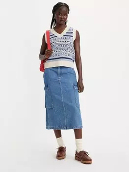 Юбка Levis Jeans, голубой