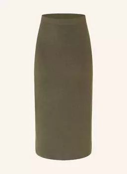 Юбка lilienfels mit Cashmere, хаки