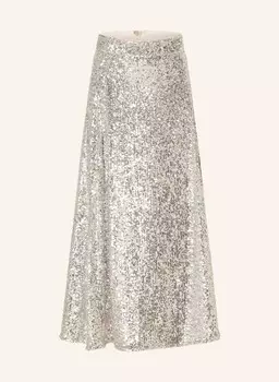 Юбка lilienfels mit Pailletten, серебряный