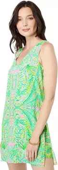 Юбка Lilly Pulitzer Ronnie Romper, цвет Mandevilla Baby Fins and Flippers