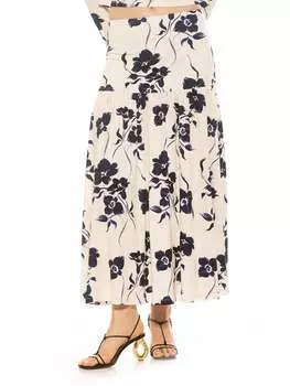 Юбка Лия ALEXIA ADMOR, цвет blue floral