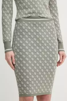 Юбка LISE Guess, зеленый