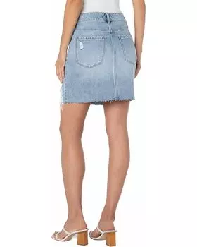 Юбка Liverpool Los Angeles Fray Edge Skirt in Evanston, цвет Evanston