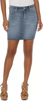 Юбка Liverpool Los Angeles Fray Edge Skirt, цвет Grandview