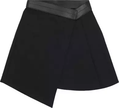 Юбка Loewe Wrap Mini Skirt 'Black', черный