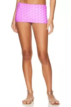 Юбка Lovers and Friends Lover Micro, цвет Magenta Monogram