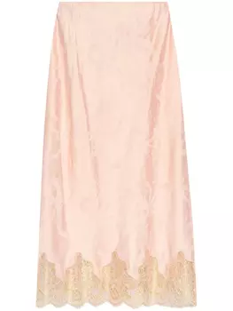 Юбка LoveShackFancy Malina, розовый