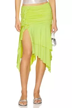 Юбка Lux Superdown, chartreuse