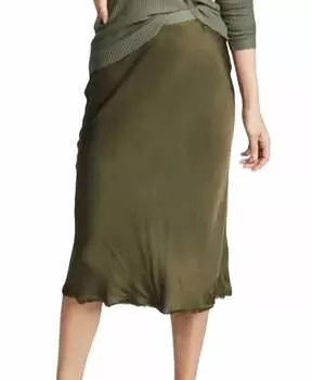 Юбка Mabel Bias в оливковом цвете Nation LTD