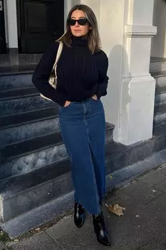 Юбка Madmext, синий