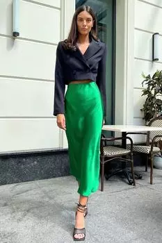 Юбка Madmext, зеленый