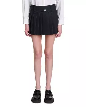 Юбка Maje Jinimou, черный