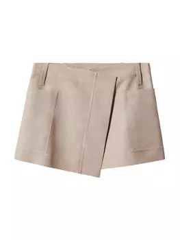 Юбка MANGO, бежевый