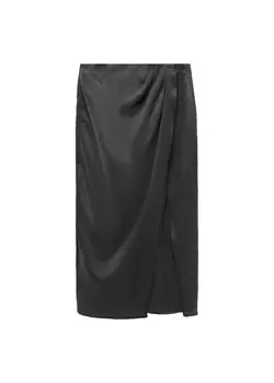 Юбка MANGO Desert, черный