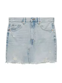 Юбка MANGO ELENA, синий деним