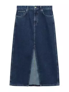 Юбка MANGO JOLIE, синий