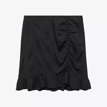 Юбка Mango Kids Rayaf Minigonna, черный