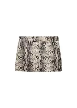 Юбка Mango KOURTNEY, бежевый