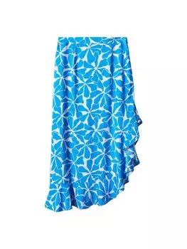 Юбка Mango Salinas, синий